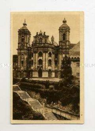 WHW-Postkarte: Weingarten, Klosterkirche
