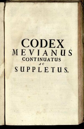 Index Titulorum Codicis ...