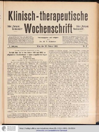 Nr. 8, 22. Februar 1902