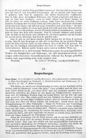 203-224, III. Besprechungen