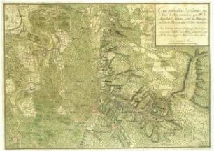 WHK 7 Reichs- und Französischer Krieg von 1688-1697 bis zum Frieden von Ryswick: Karte der Lager der französischen Armee im Rheintal, 1690