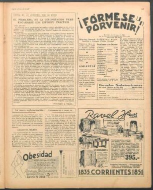 El problema de la colonización debe encararse con espíritu práctico : Cartas de un argentino que se enoja