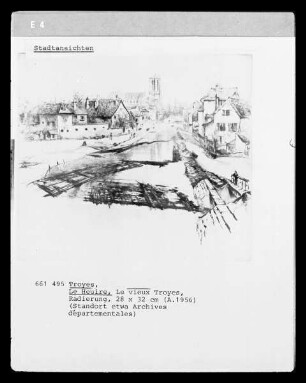 Troyes, Le vieux Troyes, Stadtansicht