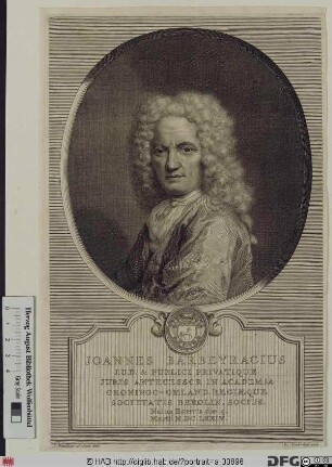 Bildnis Jean de Barbeyrac