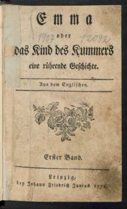 Bd. 1: Emma oder das Kind des Kummers