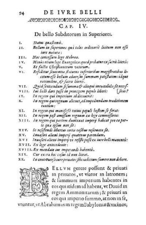 Cap. IV. De bello Subditorum in Superiores.
