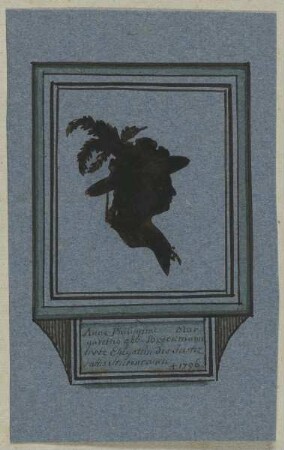 Bildnis der Anna Philippine Margarete Stubenrauch, geb. Brockmann