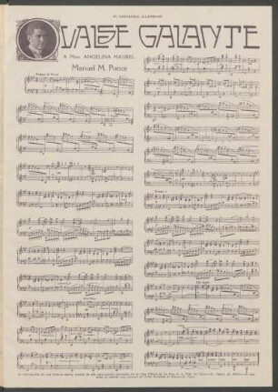 Valse galante : A Mme. Angelina Maurel