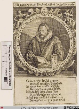 Bildnis Johann Friedrich Christarius (Crustarius)