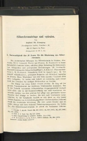 Silberchromaringe und -spiralen.