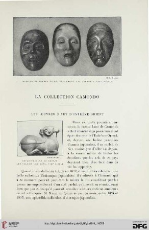 4. Pér. 11.1914: Les œuvres d'art d'Extrême-Orient : la Collection Camondo