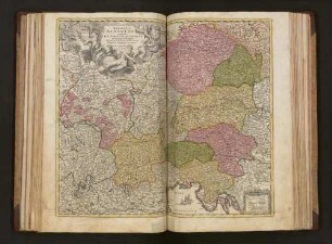 Germania Austriaca : complectens S.R.I. Circulum Austriacum ut et reliquas in Germania Augustissimæ Domui Austr. devotas Terras Hæreditarias