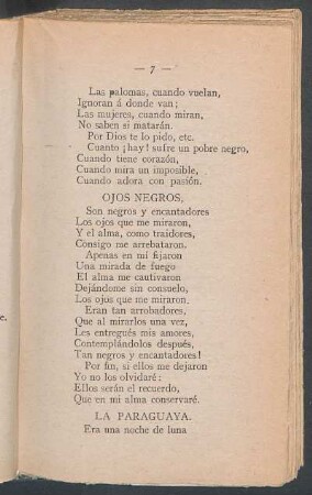 Ojos negros.