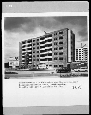 Hochhausbau der Braunschweiger Baugenossenschaft GmbH