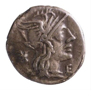 Münze, Denar, 126 v.Chr.