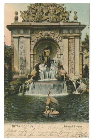 Stettin. Felderhoff-Brunnen
