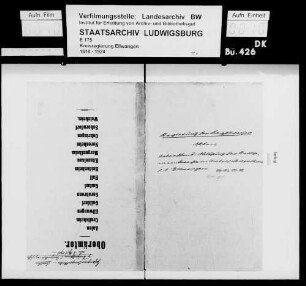Allmanden u. Realgemeinderechte zu Unterschneidheim und in der Teilgemeinde Oberschneidheim