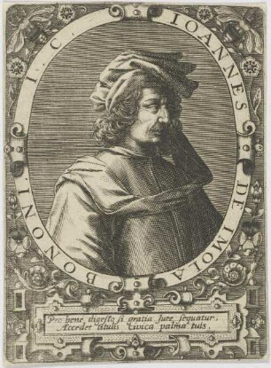 Bildnis des Ioannes de Imola Bononi