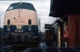 Bw Wanne-Eickel Lok 221 115 Dieseltankstelle