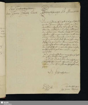 Nr. 112. Schwarz, Johann Heinrich
