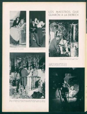 Los maestros que guiaron a la Dietrich