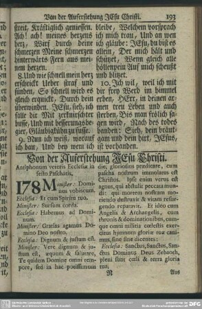 Von der Auferstehung Jesu Christi
