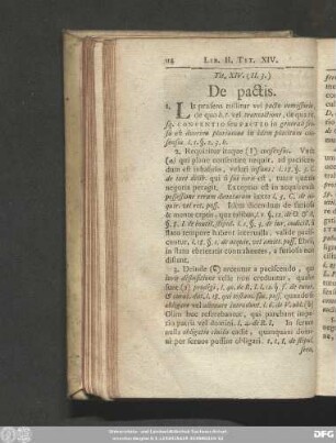 Tit. XIV. (II. 3.) De pactis.