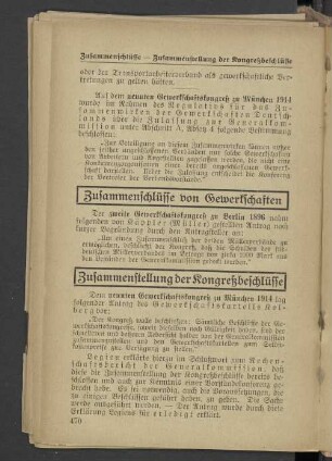 Zusammenschlüsse von Gewerkschaften