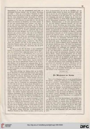 Die Wirksamkeit des Vereins