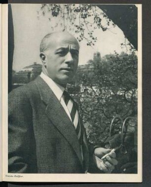 [Fotografía de] Ernesto Halffter.
