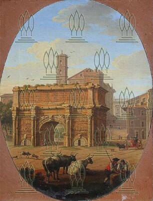 Triumphbogen des Septimus Severus in Rom