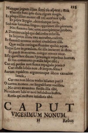 Caput Vigesimum Nonum