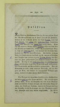 Palästina