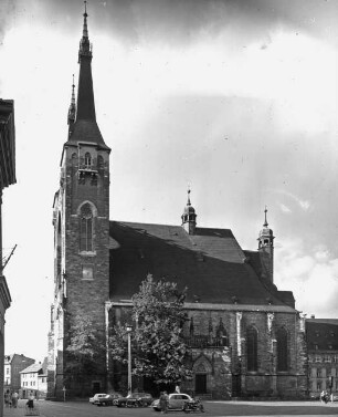 Köthen, Stadt- und Kathedralkirche St. Jakob, von Süden