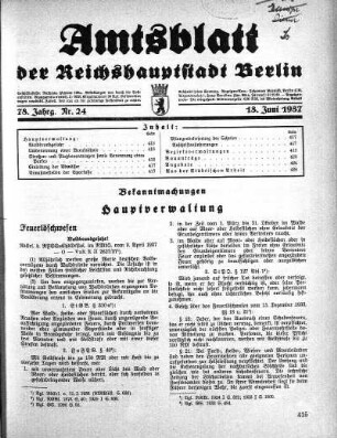 1937,24: Nr. 24, 13. Juni 1937