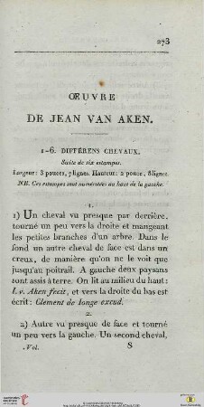 Oeuvre de Jean van Aken