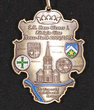 Orden Schützenkönig Neuss-Furth 2004/05 Hans-Werner Prinz