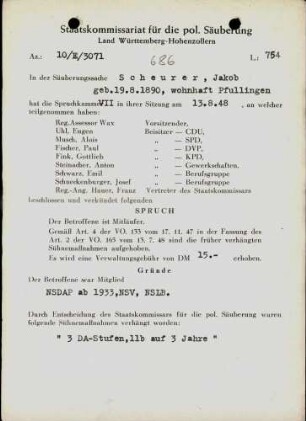 Scheurer, Jakob