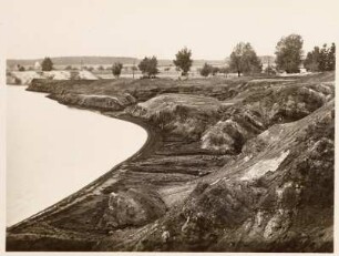 Braunkohlegrube Olba : Kleinsaubernitz, Blick über die ersoffene Braunkohlegrube Obla bei Kleinsaubernitz in der Oberlausitzer Niederung.