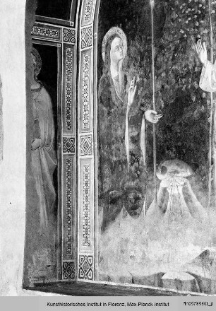 Fresken : Ädikula mit figürlichen Darstellungen