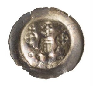 Münze, Brakteat, Pfennig, 1270 - 1308