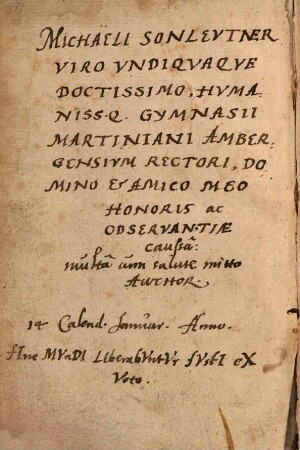 HEXACHORDVM Seu QVAESTIONES MVSICAE PRACTICAE, SEX CApitibus comprehensae, quae continent perspicua methodo ad praxin, ut hodie est, necessaria. Pro Gymnasio Poëtico S.P.Q. Ratisponensis, hoc ordine distinctae, et idoneis exemplis, unà cum pulcherrima XII. Modorum doctrina illustratae