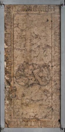 Grabplatte der Martha von Laiming (+1433)