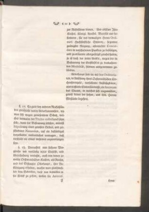 §. 17. Es giebt bey anderen Reichsständen ...