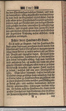 Fehler derer Handwercks-Leute