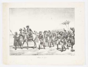 Retour de Syrie, aus: Antoine-Vincent Arnault, "Vie politique et militaire de Napoléon", Paris 1822–1826