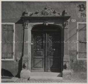 Dinkelsbühl, Martin-Luther-Straße, Portal