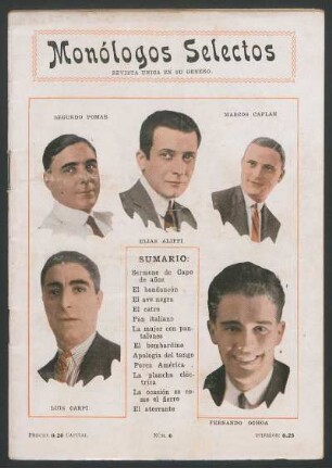 [Fotografías de Segundo Pomar, Elias Alippi, Marcos Caplan, Luis Carpi y Fernando Ochoa]