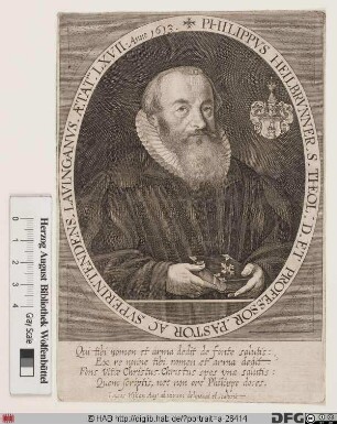 Bildnis Philipp Heilbronner (-brunner)