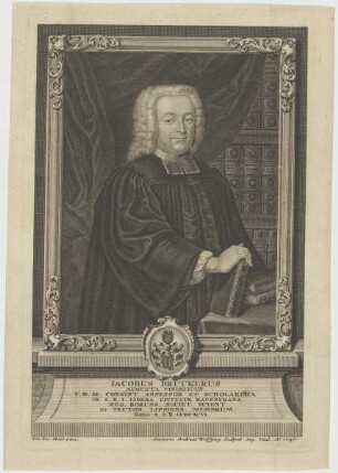 Bildnis des Iacobus Bruckerus